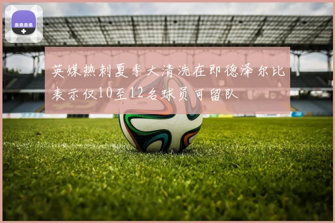 英媒热刺夏季大清洗在即德泽尔比表示仅10至12名球员可留队